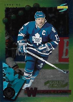 #3 Wendelark - Toronto Maple Leafs - 1994-95 Score - Gold Line Hockey