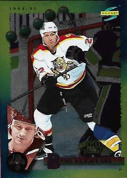#28 Bob Kudelski - Florida Panthers - 1994-95 Score - Gold Line Hockey
