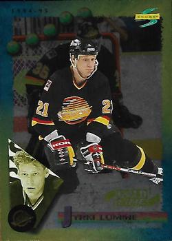 #35 Jyrki Lumme - Vancouver Canucks - 1994-95 Score - Gold Line Hockey