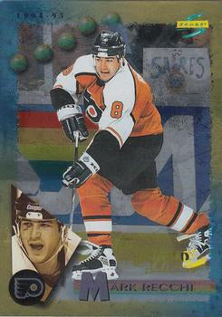 #50 Mark Recchi - Philadelphia Flyers - 1994-95 Score - Gold Line Hockey