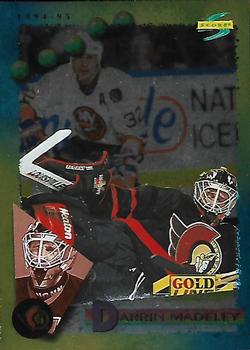 #51 Darrin Madeley - Ottawa Senators - 1994-95 Score - Gold Line Hockey