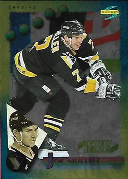 #57 Joe Mullen - Pittsburgh Penguins - 1994-95 Score - Gold Line Hockey