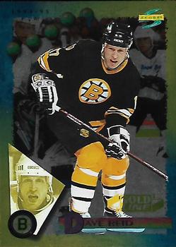 #80 Dave Reid - Boston Bruins - 1994-95 Score - Gold Line Hockey