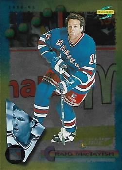 #85 Craig MacTavish - New York Rangers - 1994-95 Score - Gold Line Hockey