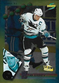 #87 Bob Errey - San Jose Sharks - 1994-95 Score - Gold Line Hockey