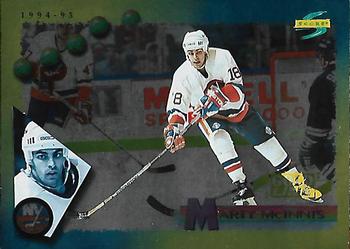 #88 Marty McInnis - New York Islanders - 1994-95 Score - Gold Line Hockey