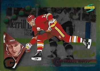 #95 German Titov - Calgary Flames - 1994-95 Score - Gold Line Hockey