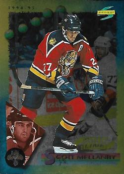 #102 Scott Mellanby - Florida Panthers - 1994-95 Score - Gold Line Hockey