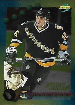 #108 Shawn McEachern - Pittsburgh Penguins - 1994-95 Score - Gold Line Hockey