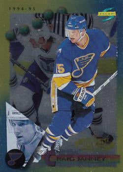 #127 Craig Janney - St. Louis Blues - 1994-95 Score - Gold Line Hockey