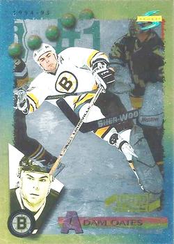 #141 Adam Oates - Boston Bruins - 1994-95 Score - Gold Line Hockey