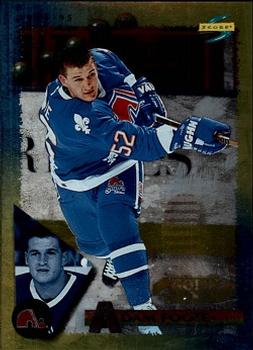 #151 Adam Foote - Quebec Nordiques - 1994-95 Score - Gold Line Hockey