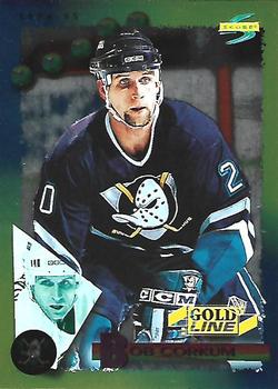#158 Bob Corkum - Anaheim Mighty Ducks - 1994-95 Score - Gold Line Hockey