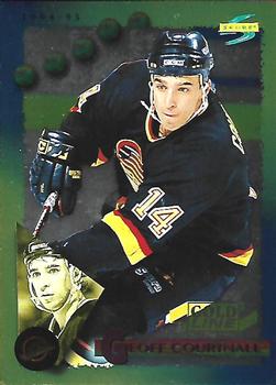 #161 Geoff Courtnall - Vancouver Canucks - 1994-95 Score - Gold Line Hockey