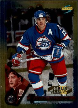 #178 Teemu Selanne - Winnipeg Jets - 1994-95 Score - Gold Line Hockey