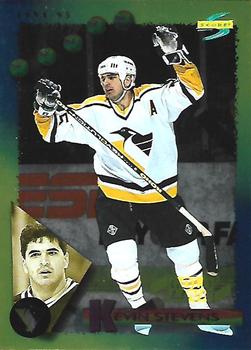 #182 Kevin Stevens - Pittsburgh Penguins - 1994-95 Score - Gold Line Hockey