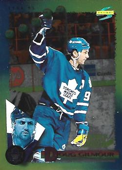 #185 Doug Gilmour - Toronto Maple Leafs - 1994-95 Score - Gold Line Hockey