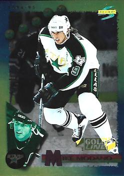 #188 Mike Modano - Dallas Stars - 1994-95 Score - Gold Line Hockey
