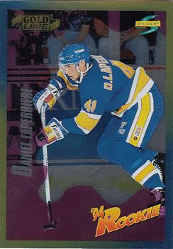 #219 Daniel Laperriere - St. Louis Blues - 1994-95 Score - Gold Line Hockey