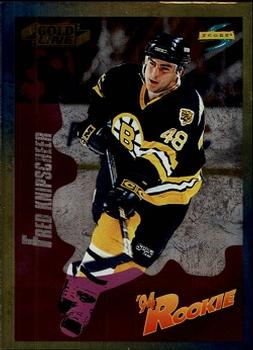 #220 Fred Knipscheer - Boston Bruins - 1994-95 Score - Gold Line Hockey