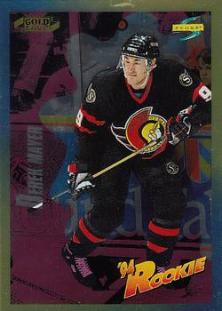#223 Derek Mayer - Ottawa Senators - 1994-95 Score - Gold Line Hockey