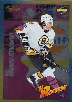 #227 Mariusz Czerkawski - Boston Bruins - 1994-95 Score - Gold Line Hockey