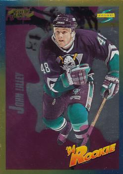 #228 John Lilley - Anaheim Mighty Ducks - 1994-95 Score - Gold Line Hockey