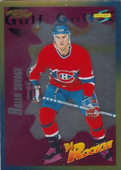 #230 Brian Savage - Montreal Canadiens - 1994-95 Score - Gold Line Hockey