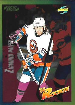 #235 Zigmund Palffy - New York Islanders - 1994-95 Score - Gold Line Hockey