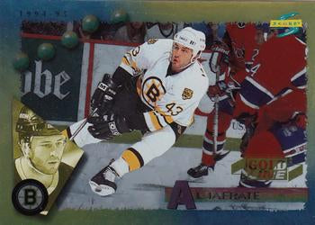 #168 Al Iafrate - Boston Bruins - 1994-95 Score - Gold Line Hockey