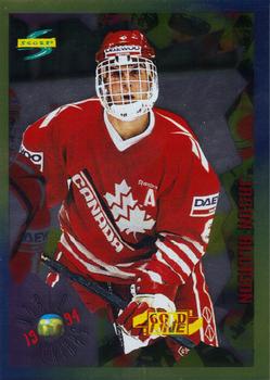 #206 Jason Allison - Canada - 1994-95 Score - Gold Line Hockey