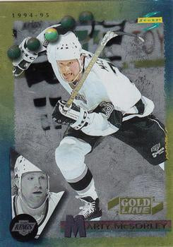 #20 Marty McSorley - Los Angeles Kings - 1994-95 Score - Gold Line Hockey