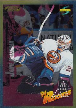 #224 Jamie McLennan - New York Islanders - 1994-95 Score - Gold Line Hockey