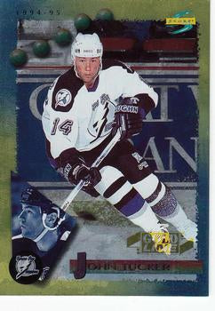 #23 John Tucker - Tampa Bay Lightning - 1994-95 Score - Gold Line Hockey