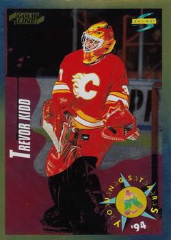 #259 Trevor Kidd - Calgary Flames - 1994-95 Score - Gold Line Hockey