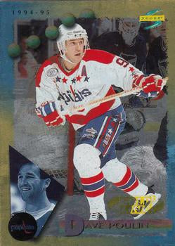 #38 Dave Poulin - Washington Capitals - 1994-95 Score - Gold Line Hockey