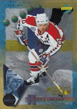 #63 Kelly Miller - Washington Capitals - 1994-95 Score - Gold Line Hockey
