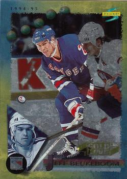 #66 Jeff Beukeboom - New York Rangers - 1994-95 Score - Gold Line Hockey