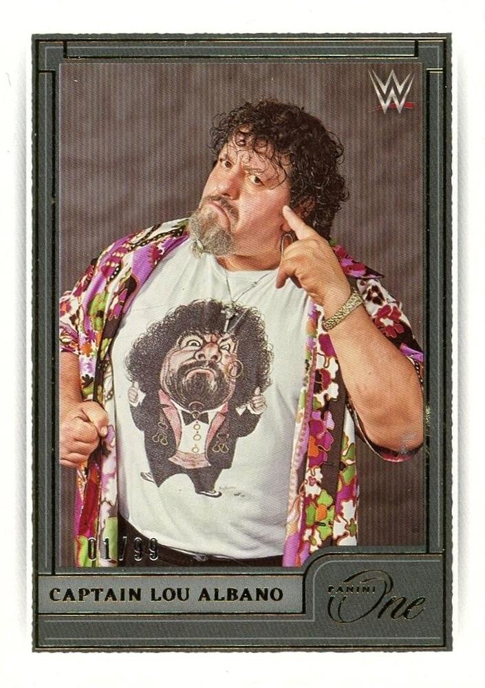 #485 Captain Lou Albano - 2022 Panini Chronicles WWE Wrestling