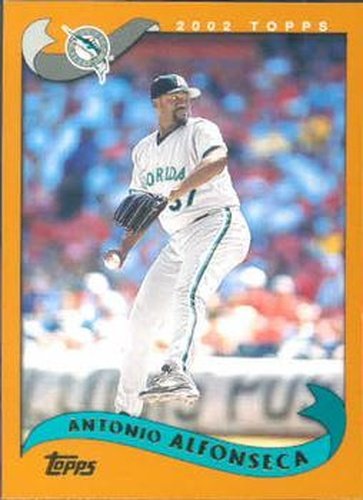 #485 Antonio Alfonseca - Florida Marlins - 2002 Topps Baseball