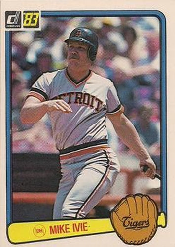 #485 Mike Ivie - Detroit Tigers - 1983 Donruss Baseball