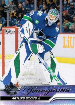 #485 Arturs Silovs - Vancouver Canucks -2023-24 Upper Deck Hockey