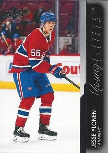 #485 Jesse Ylonen - Montreal Canadiens - 2021-22 Upper Deck Hockey