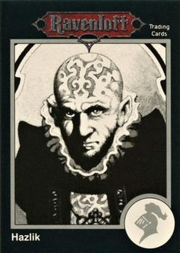 #485 Hazlik, Lord of Hazlan - 1991 TSR Advanced Dungeons & Dragons - Silver
