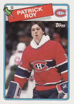 #116 Patrick Roy - Montreal Canadiens - 1988-89 Topps Hockey
