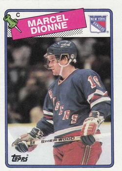 #13 Marcel Dionne - New York Rangers - 1988-89 Topps Hockey