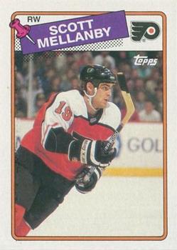 #21 Scott Mellanby - Philadelphia Flyers - 1988-89 Topps Hockey