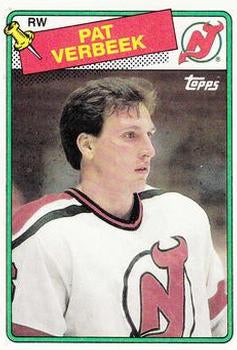 #29 Pat Verbeek - New Jersey Devils - 1988-89 Topps Hockey