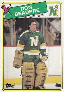 #42 Don Beaupre - Minnesota North Stars - 1988-89 Topps Hockey