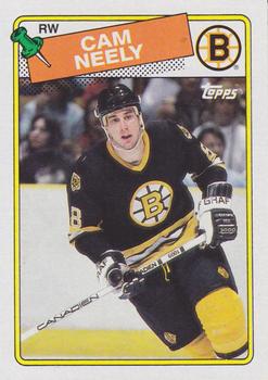 #58 Cam Neely - Boston Bruins - 1988-89 Topps Hockey